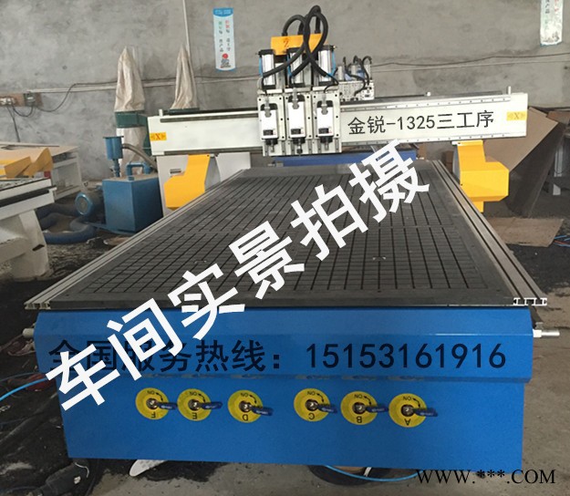 供应金锐1325橱柜门方轨齿条雕刻机橱柜门雕刻机厂家 木工雕刻机图2