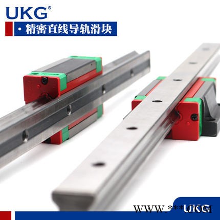 雕刻机滑块直线导轨方轨 HGH20HGW2530CA带法兰CC 雕刻机配件滑块 防尘 顺滑阻力小 台湾上银图4