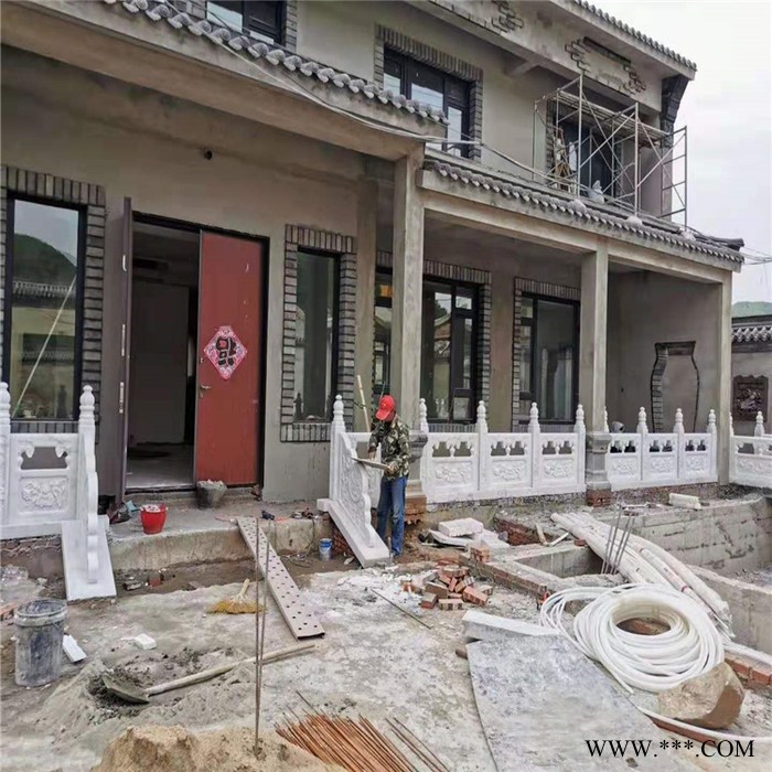 河北 轩盛雕塑 专业  生产企业 石雕栏板 石雕栏杆 雕刻机图4