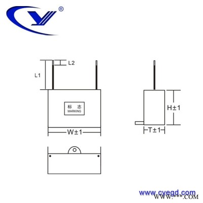 纯源【厂家批发】清洗机 风幕机 雕刻机电容器定制CBB61 7uF 450V.AC