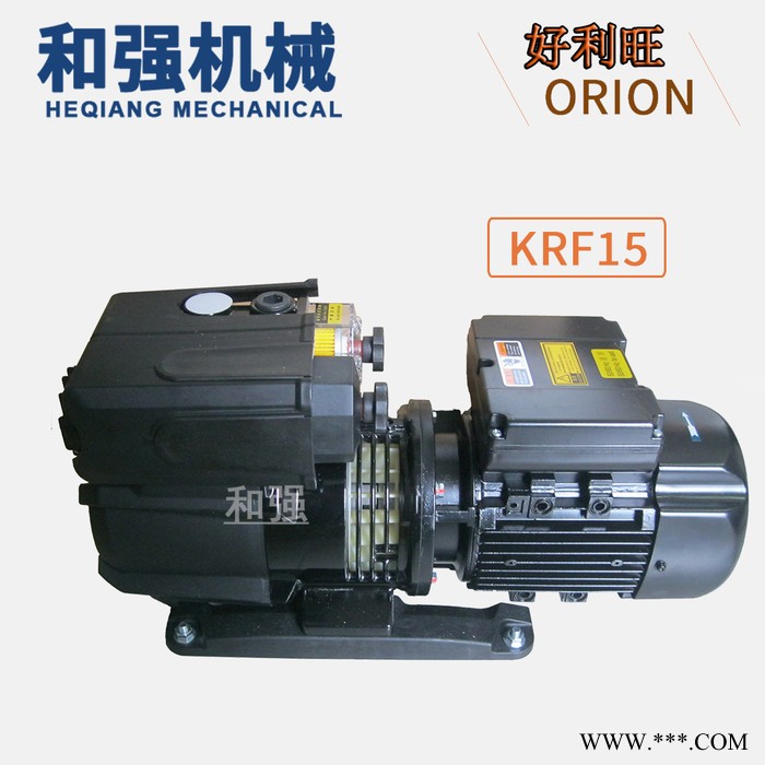 好利旺真空泵KRF15-P-V-03 印刷泵滑片泵雕刻机风机半导体真空泵高速粒子载带机气泵 15立方图5