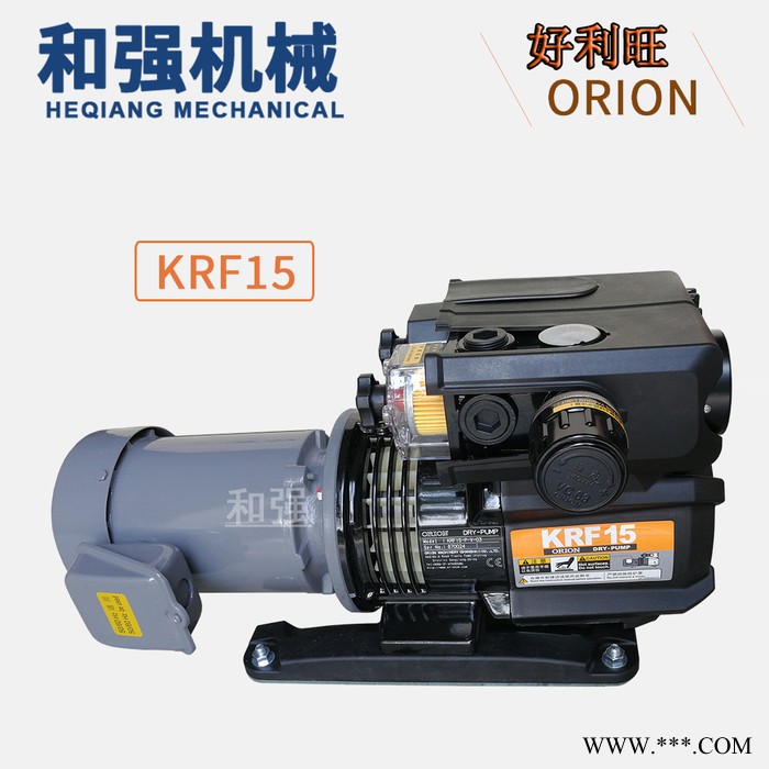 好利旺真空泵KRF15-P-V-03 印刷泵滑片泵雕刻机风机半导体真空泵高速粒子载带机气泵 15立方图3