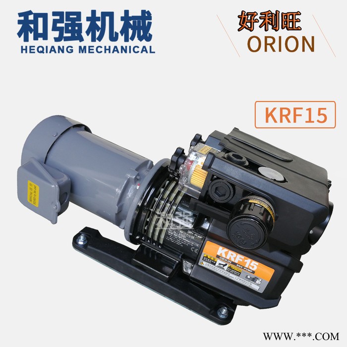 好利旺真空泵KRF15-P-V-03 印刷泵滑片泵雕刻机风机半导体真空泵高速粒子载带机气泵 15立方图2