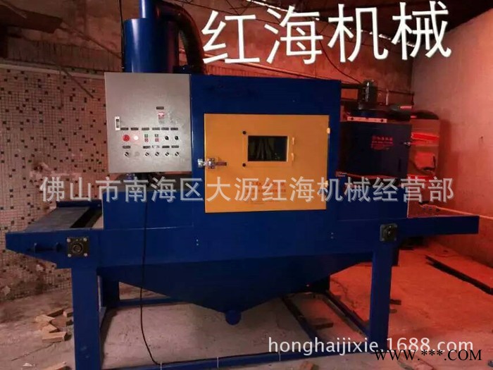 佛山玻璃全自动喷砂机 玻璃镜面喷砂机 瓷砖喷砂雕刻机 手动喷砂图1