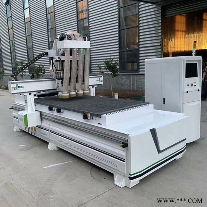 迈象数控 木工雕刻机 四工序新款板式家具数控开料机  移门生产线设备 橱柜衣柜 整体家具上下料图4