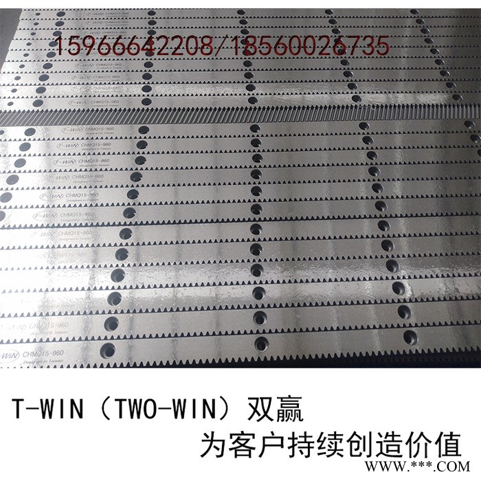台湾42铬钼合金钢齿轮齿条 刚硬度研磨级齿条 雕刻机定位斜齿条图3