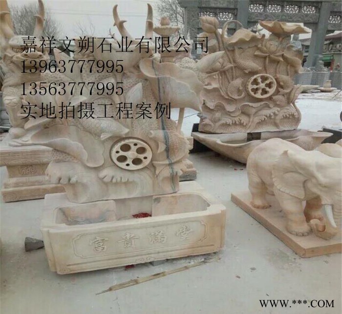 文朔石业直销雕刻机雕刻石雕壁画 龙壁价格低廉做工精细石雕九龙壁 石雕壁画图2