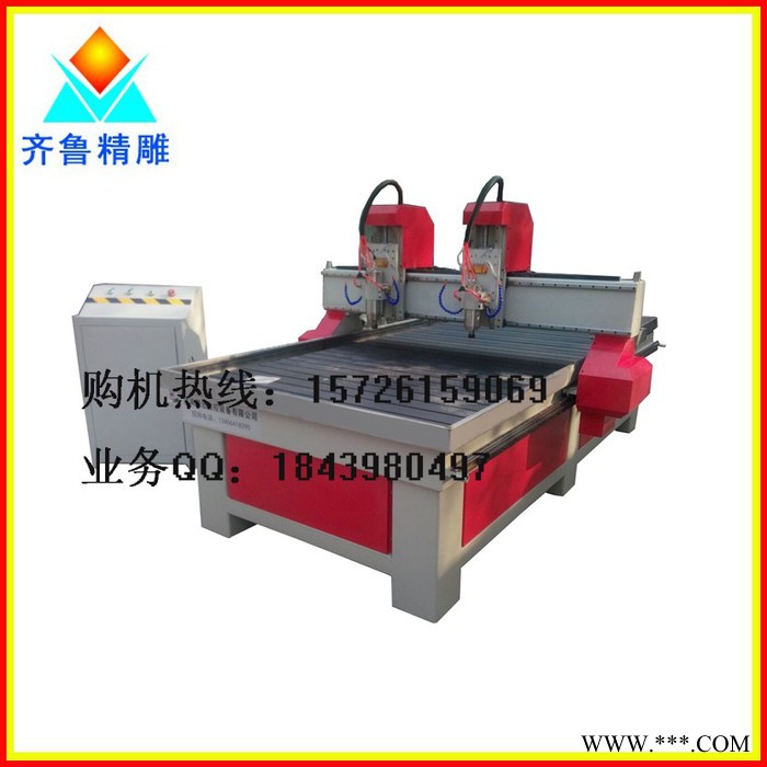 供应齐鲁精雕2014全新**吸尘吸附木工雕刻机 **/品质保证图2