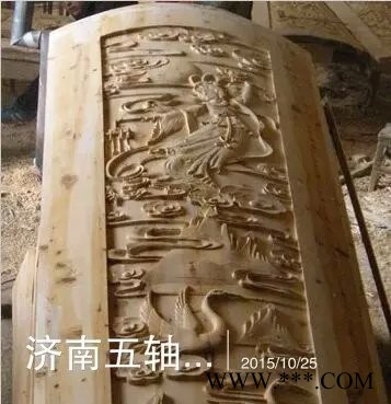 营口木工雕刻机价格  棺材雕刻机图2