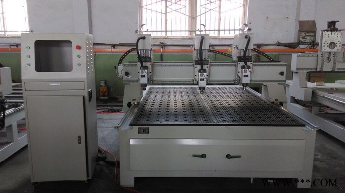 【欣鑫数控】供应 HX-1825KS-T3独立三主轴木工雕刻机 价格电议图4