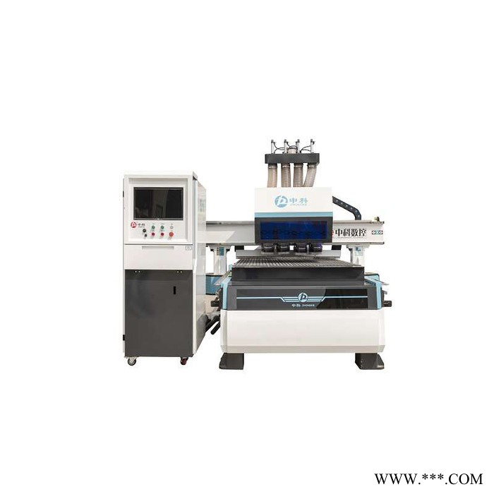 中科 四工序开料机 数控开料机自动换刀 四工序木工雕刻机定制家具设备图5
