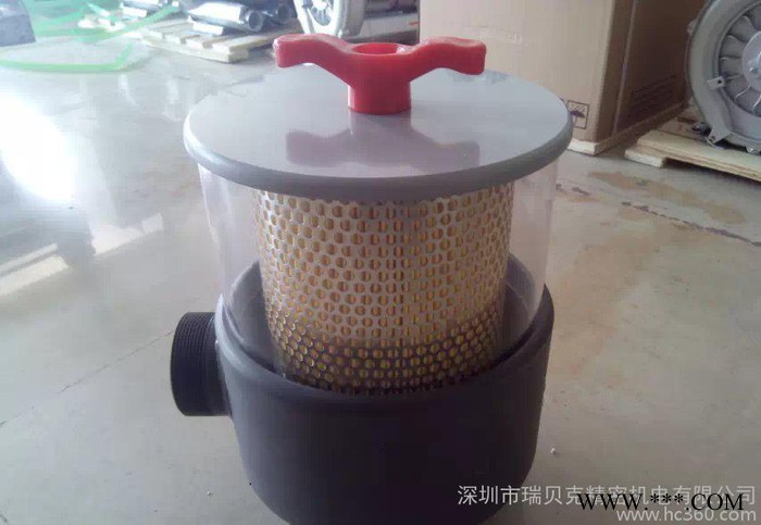 济南木工雕刻机旋涡气泵配件过滤桶  新款过滤桶1.5寸图2