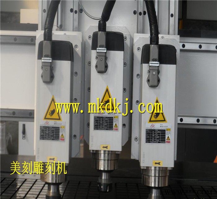 气动三头雕刻机 家具木门雕刻机 多工序雕刻机图3