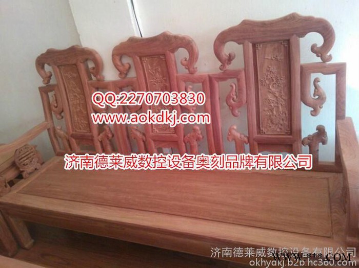 灵宝市简欧家具雕刻机操作流程，欧式风格家具雕刻机软件，奥刻专业古典家具雕刻机图3