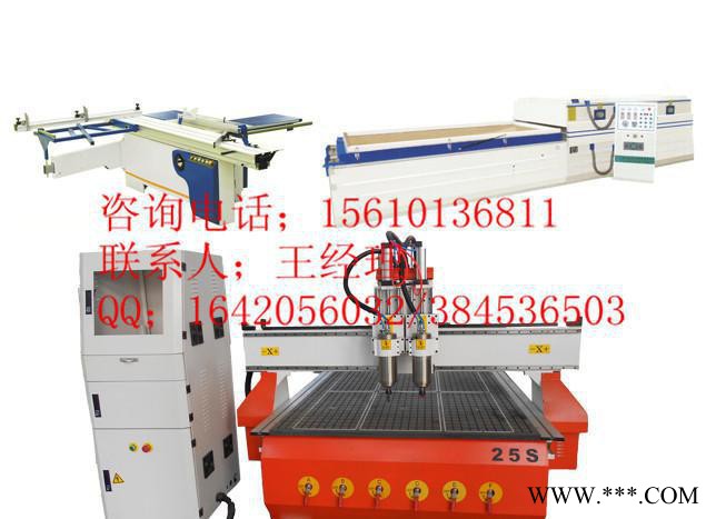 移门软包雕刻机生产线 木工雕刻机图2
