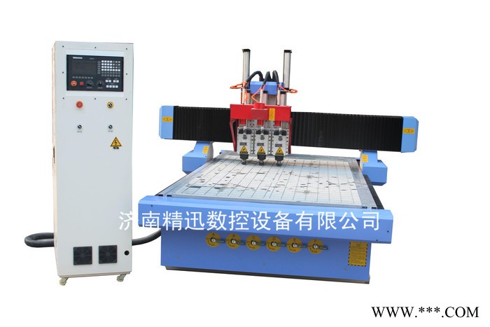 供应齐鲁精雕QL-1325硬木浮雕雕刻机/仿古家具雕刻机  橱柜门雕刻机价格图5