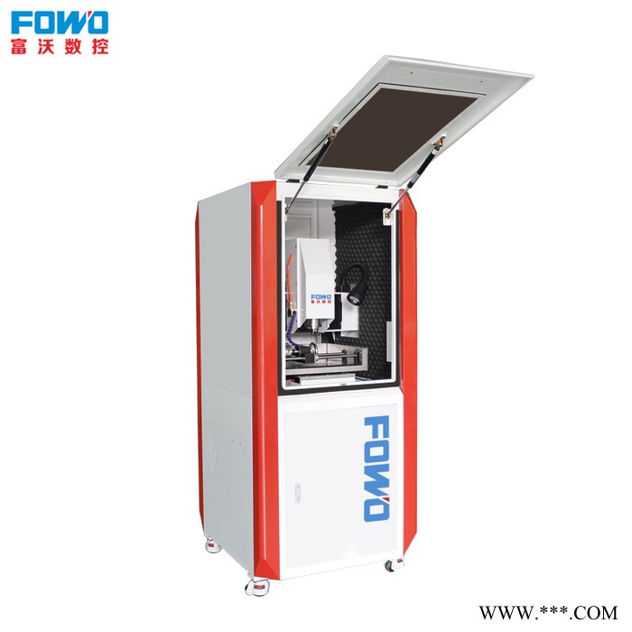 广东富沃FW-3040 四轴数控雕刻机三维立体玉石雕刻机挂件印章摆件佛像人像雕刻图2