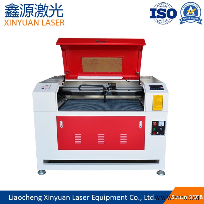 鑫源9060型工艺品小型雕刻机聊城激光雕刻机生产厂家图2