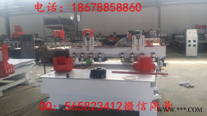 2025EVA雕刻机六主轴，安全仪器箱内衬雕刻机，仪器箱内衬雕刻机                全钢结构，采用图1