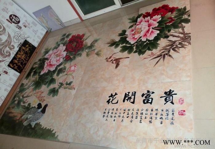 大理石激光雕刻机 背景墙激光雕刻机 瓷砖激光雕刻机 直销图1