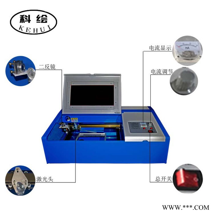科绘3020 3020激光雕刻机橡皮章雕刻图3