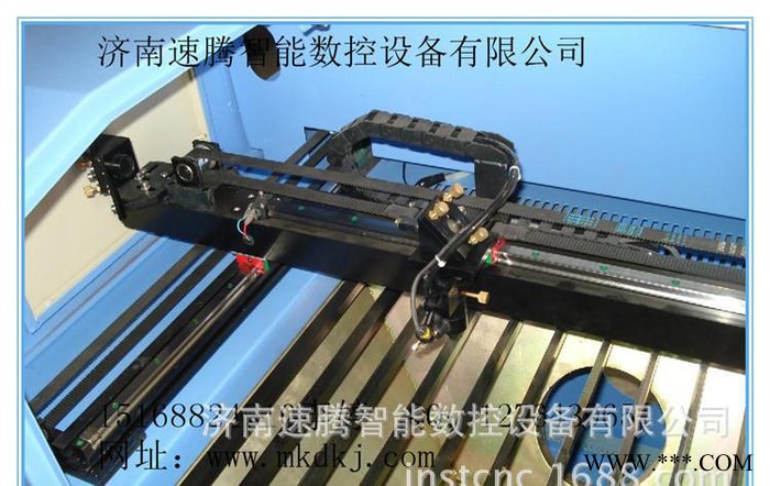 商标、吊牌美刻激光雕刻机、适用于服装、布料、皮具雕刻及切割图2