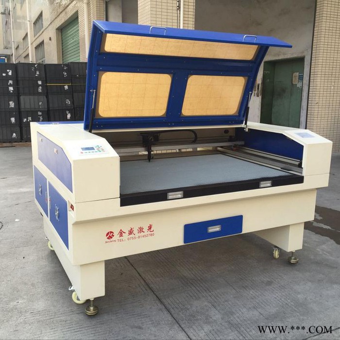供应金盛激光专业提供高速皮料/皮革/皮包/皮鞋激光切割机图5