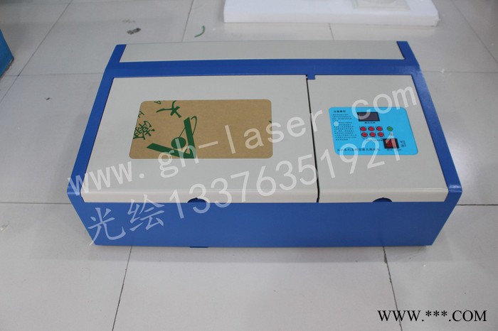 光绘3020激光雕刻机印章机木版画、葫芦竹筒雕刻手机膜切割工艺小饰品等小型激光雕刻机厂家现货图2