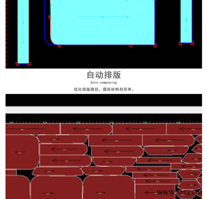 沙发自动送料激光裁剪机 激光雕刻机图4
