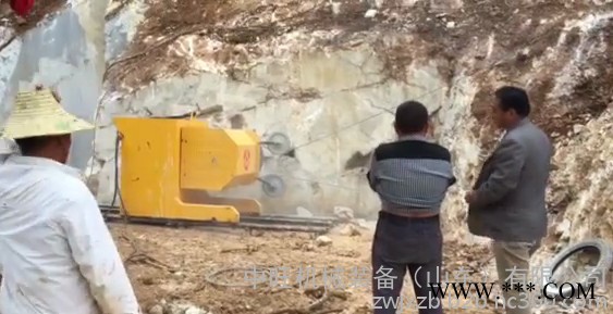 中旺ZW-SJQG-75KW 矿山高速路常用矿用岩石切割机大理石切割机混凝土矿用切割机行走切割机图4