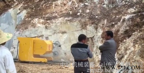 中旺ZW-SJQG-75KW 矿山高速路常用矿用岩石切割机大理石切割机混凝土矿用切割机行走切割机图3