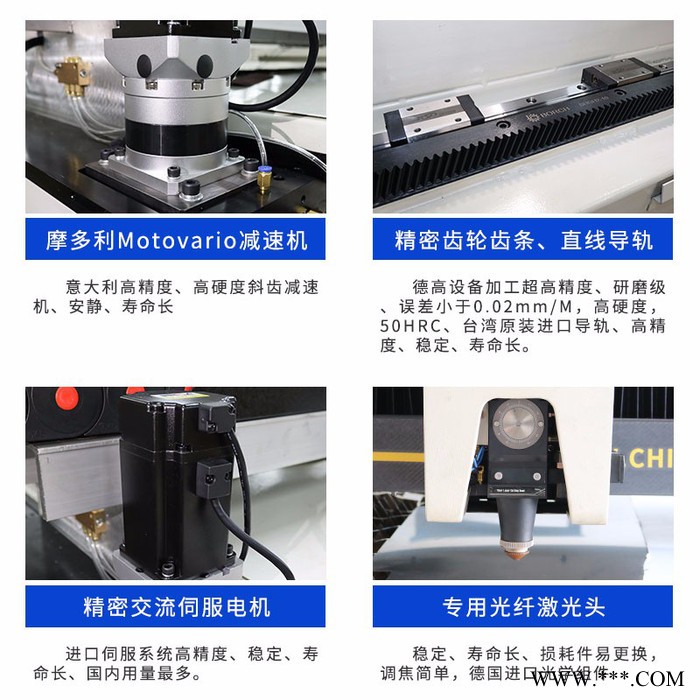 铝合金材料光纤激光切割机|金属幕墙工程激光加工设备 汉马激光 铝合金激光切割机图2