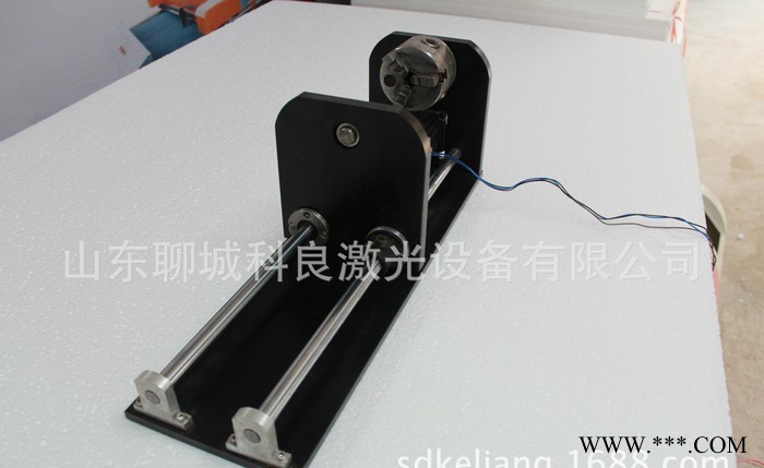 激光雕刻机 激光切割机 异形体旋转轴 旋转平台 旋转卡盘图2