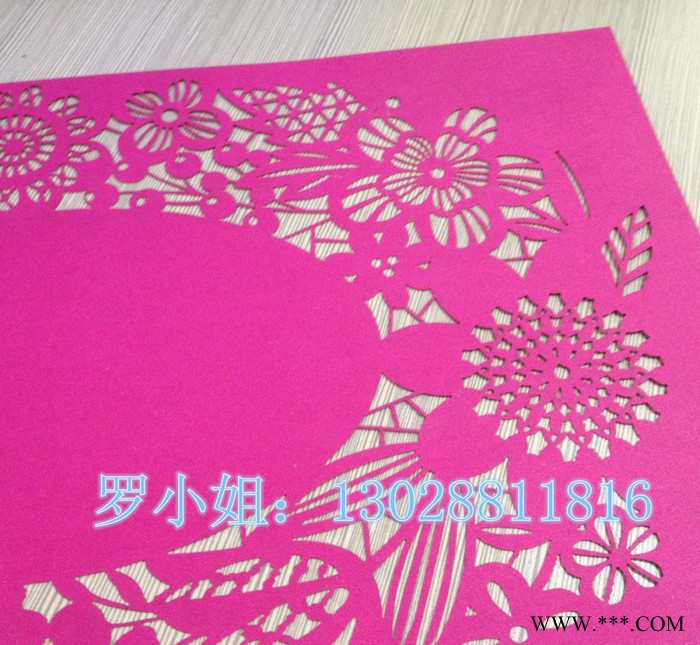 印刷厂卡纸艺术纸皮激光切割机 笔画激光镂空激光雕刻机图1