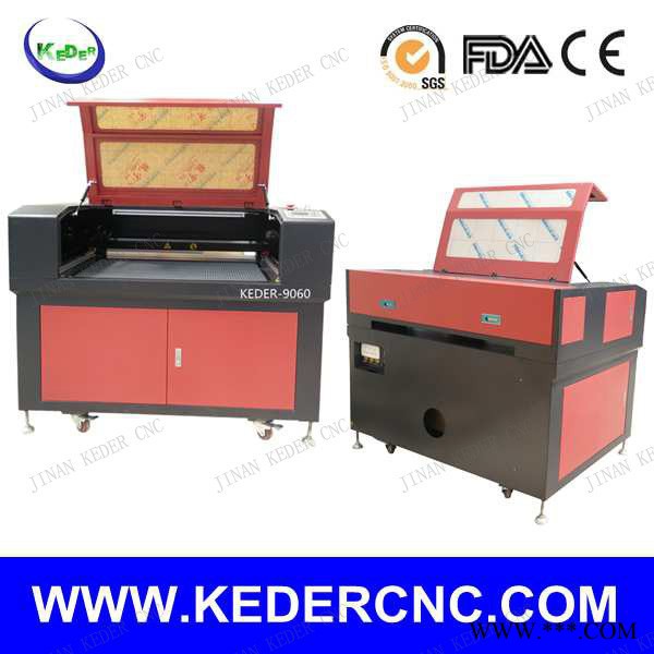 刻德尔KEDER-9060其他雕刻切割设备通用型双色板工艺品广告模型剪纸服装激光雕刻机切割机包邮图2