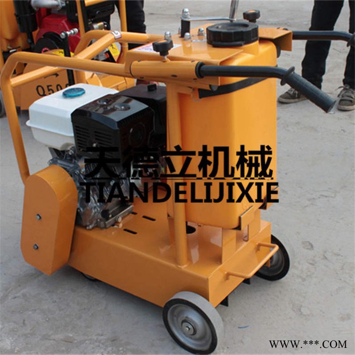 威客款汽油马路切割机 QGJQ-500型汽油混凝土路面切割机 路面伸缩缝切割机图1