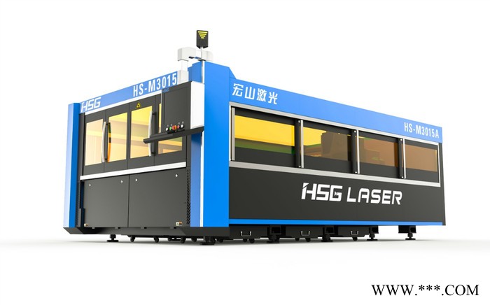 500W 全防护光纤激光切割机图3