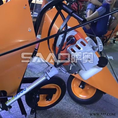 手推自动行走辣椒切割机价格 辣椒切割机实力厂家 高效大豆切割机