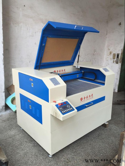 供应金盛激光饰品 礼品 工艺品 促销品激光切割机 金盛激光布料激光切割机图1