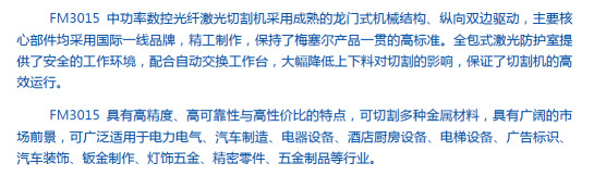 德国梅塞尔  3015   光纤激光切割机图5