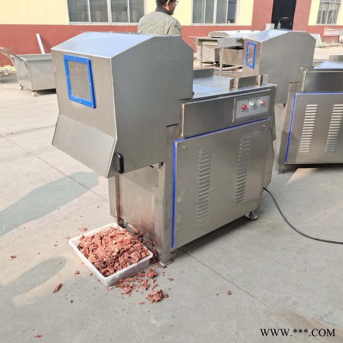义康QK-200型冻肉块切割机 肥肉切块机 牛五花切块机图2