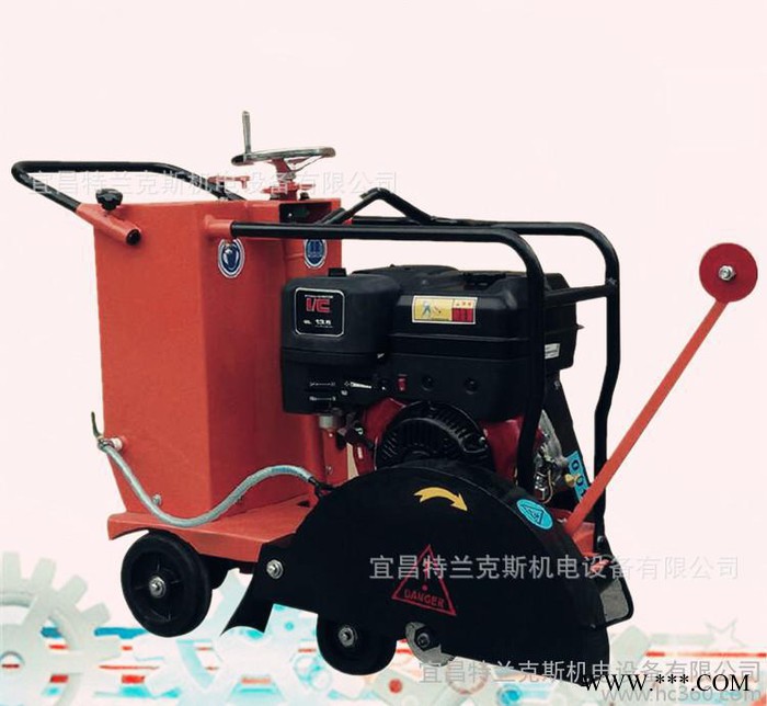 手推自走式汽油型公路石材切缝机 道路桥梁混凝土中的钢筋切割机图2