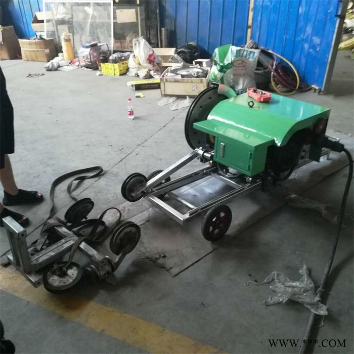 悍博绳锯机电动绳锯切割机多用万向轮混凝土金刚石绳切割机图7