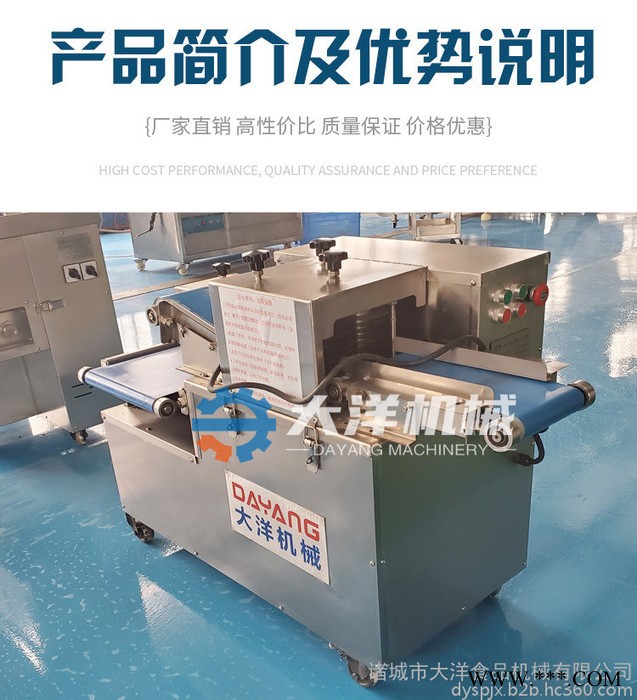 大洋牌定制款鲜肉切条切丁一体机 一次成型款鲜肉切割机图5