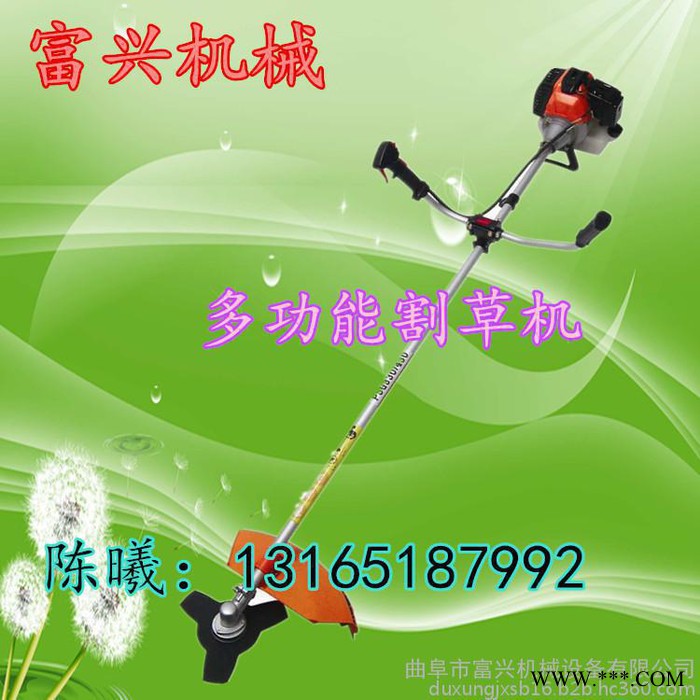 甘蔗芦苇收割机 富兴水稻小麦切割机 多功能汽油收割机厂家图4