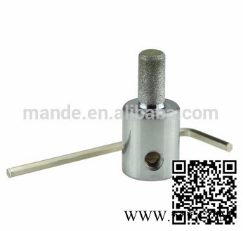 曼德MGBK14 金刚石工具 五金配件砂轮美甲磨头铝材切割机 磨头小磨轮玻璃陶瓷镀铬 金刚石磨头 便携式磨台图6