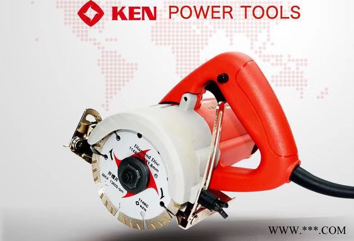 KEN锐奇4410B工业家用 多功能大功率石材云石机手提式瓷砖1200瓦大理石切割机 **好货图2
