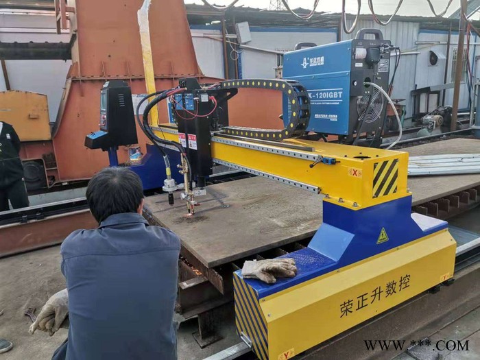 荣正升RZS1-30等离子切割机型钢开料机工字钢槽钢角钢自动下料