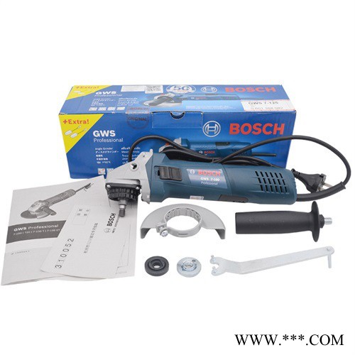 BOSCH/博世720瓦角磨机GWS7-100角向磨光机抛光机切割机打磨机图5