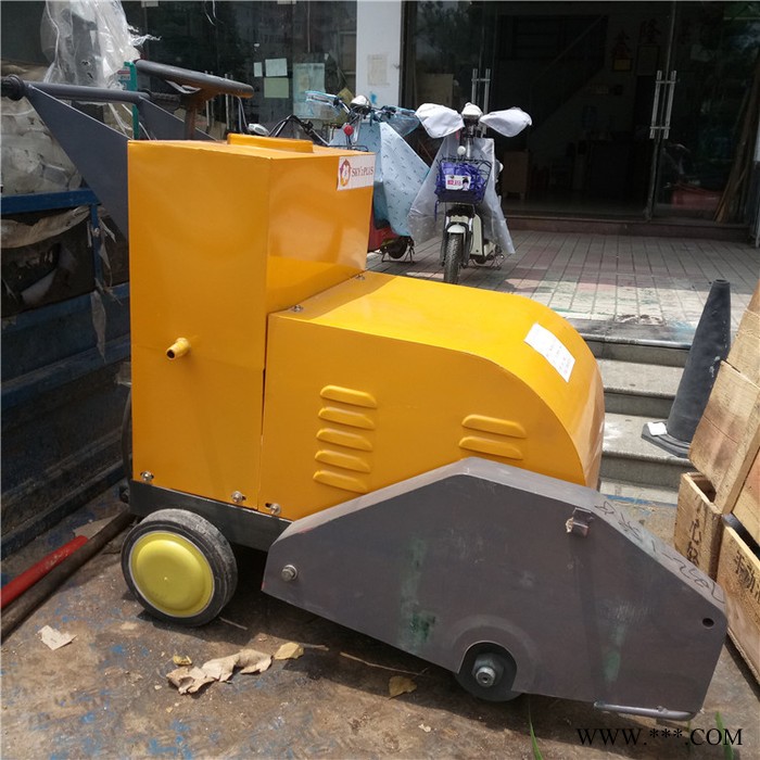 电动马路切缝机 混凝土路面切割机 HLQ18水泥路面切缝机 鑫隆报价图2